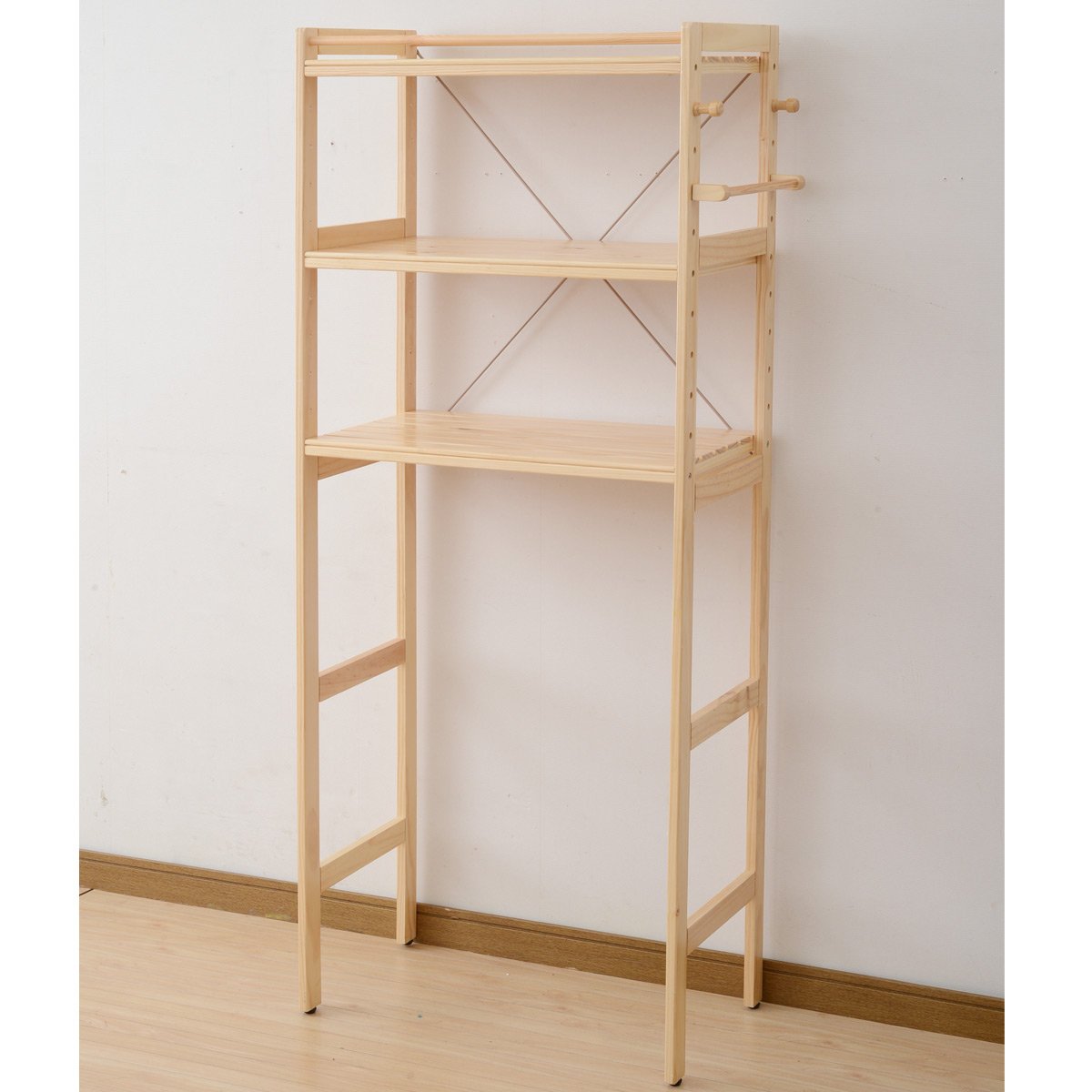 ランドリーラック木目調 木製 収納 洗濯機ラック ランドリーラック」の人気商品一覧 | 安い商品